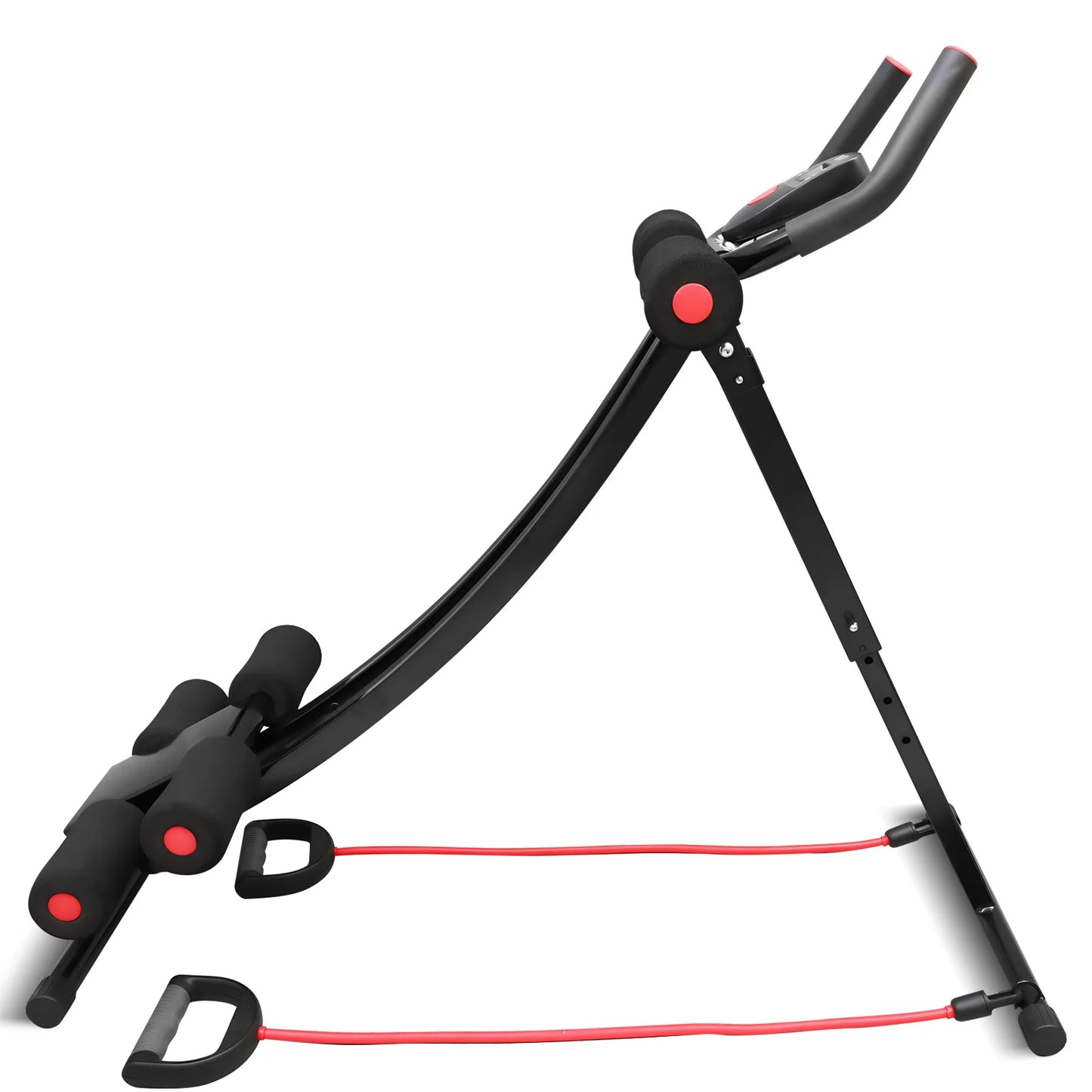 GIKPAL Foldable Ab Workout Machine Home Gym LCD Display 440lbs
