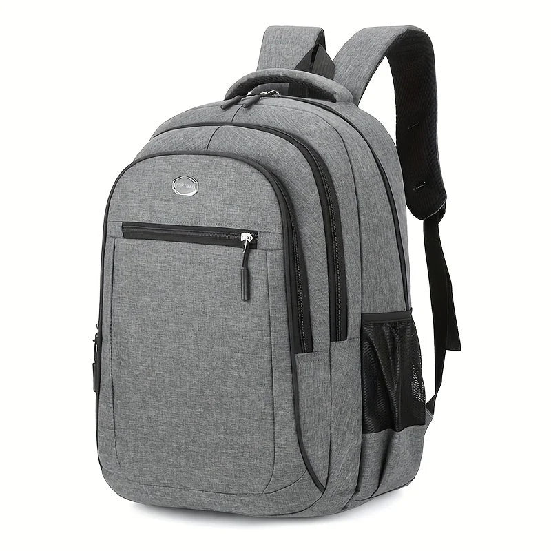Unisex Wear-Resistant Laptop Backpack With Multi-Pocket Design