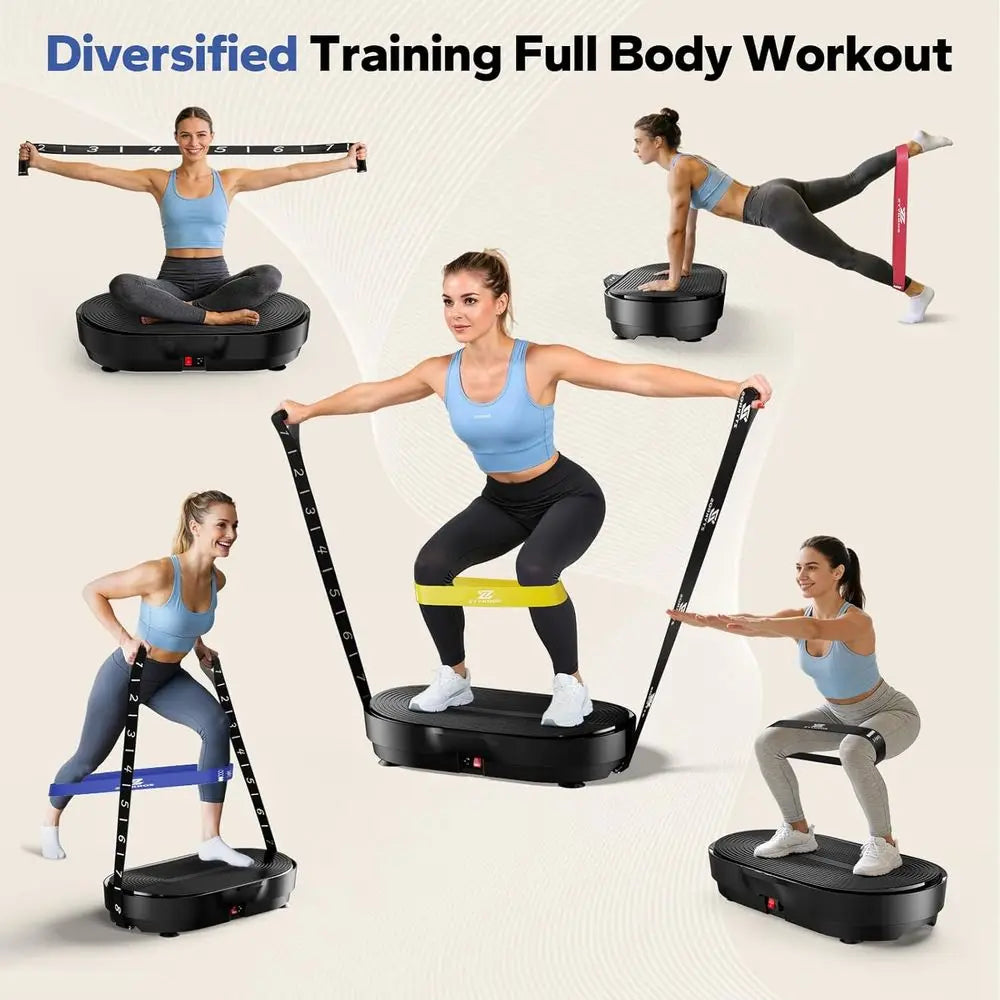 Full-Body Vibration Workout Plate with 99 Speeds and 660 LB Capacity for Enhanced Fitness and Weight Loss