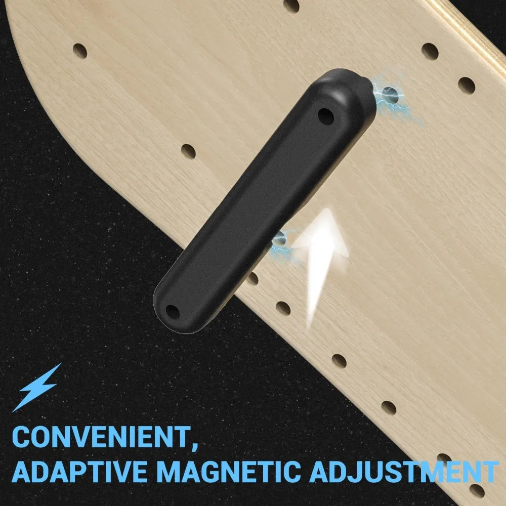 Sportneer Balance Board 7 Modes Wobble Board with Adjustable Stoppers Exercise Balancing Stability Trainer