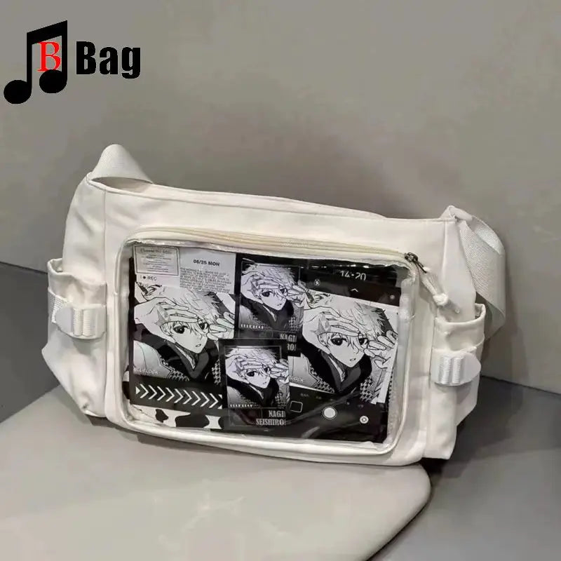Japanese One shoulder large capacity female Ita Bags Y2K Spice Girl Uniform bag Comic Exhibition Goth Lolita Women Computer bag