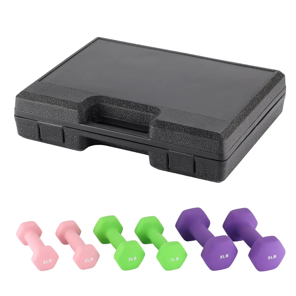 Neoprene Dumbbell Set for Home Gym 0-5 Kg Pair Kit