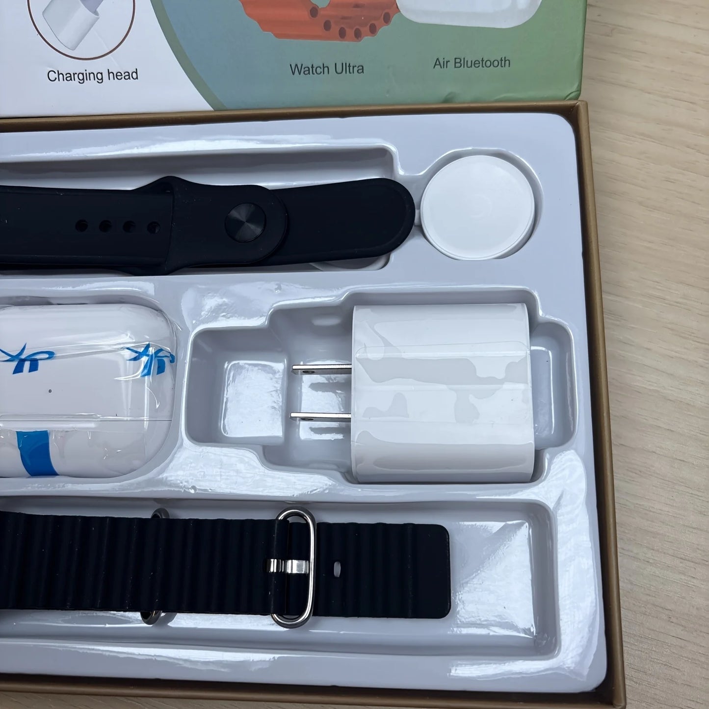 Smart Watch And Wireless Earbuds 2 In 1 Set With Charger