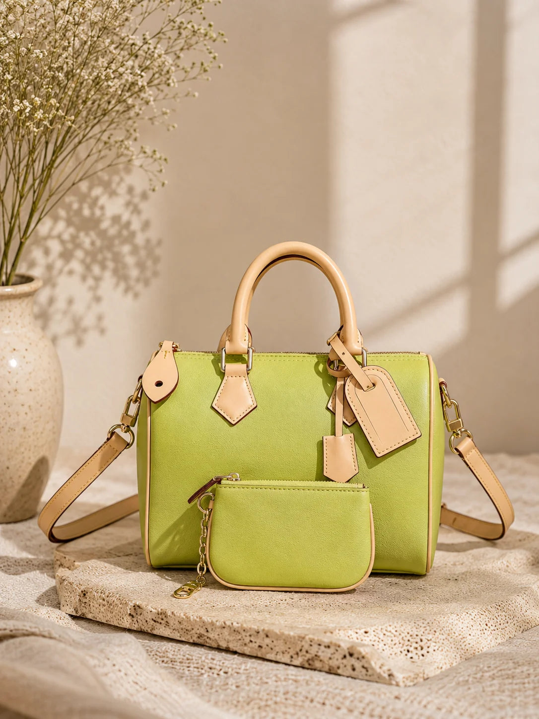 Luxury Women's Faux Leather Shoulder Bag