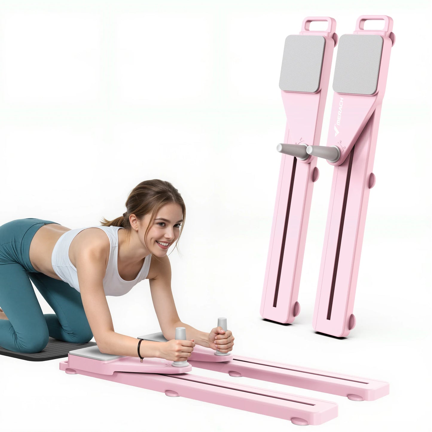 Merach Pilates Board Multifunctional Ab Trainer With Detachable Design