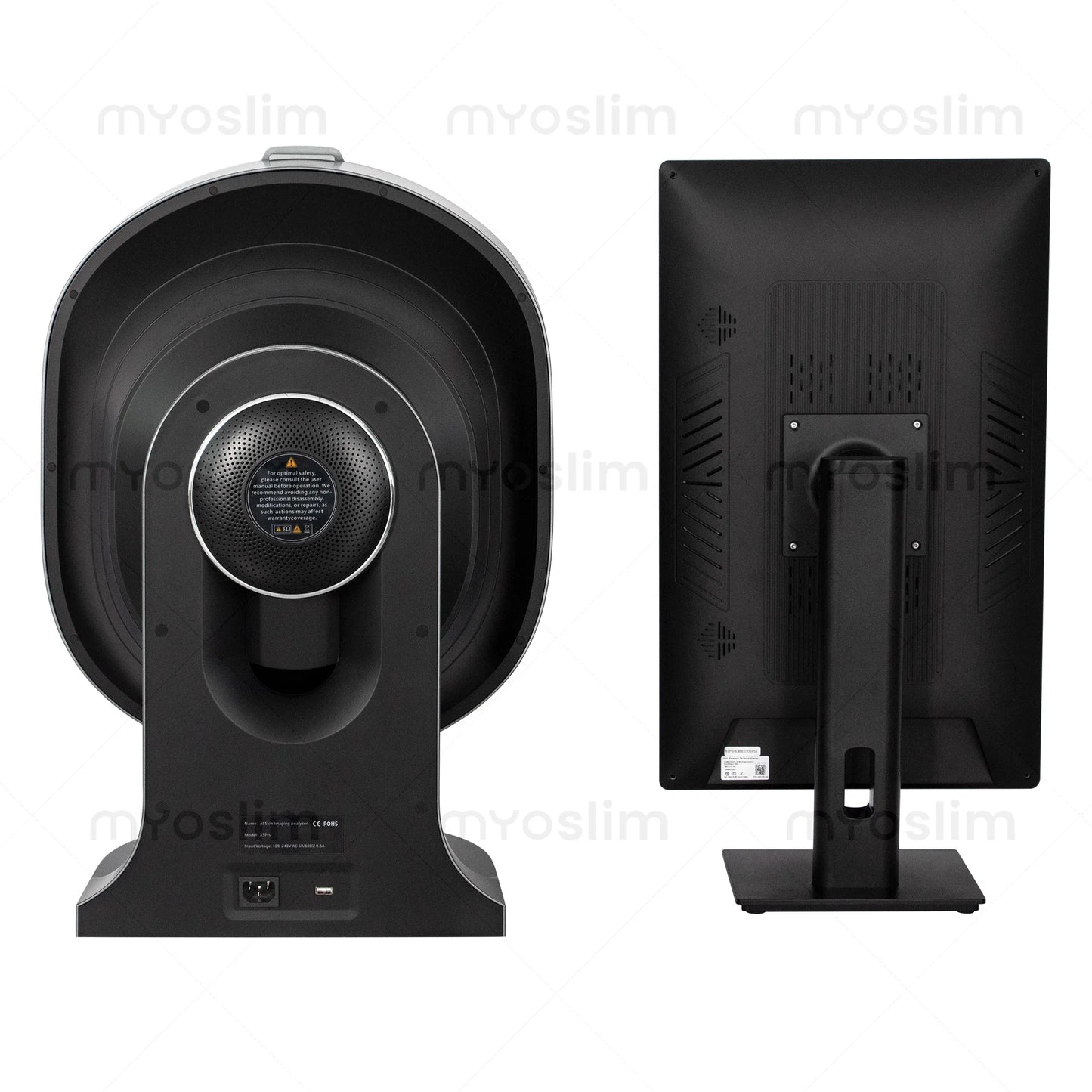X5 High-Definition Magic Mirror Skin Scanning System 3D AI Facial Analyzer with UV and Moisture Detection for Salon Use