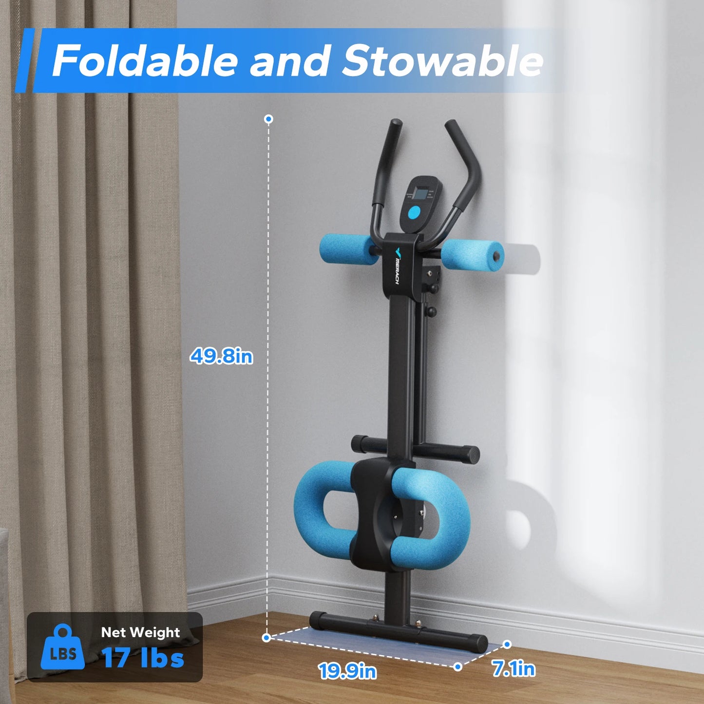 Merach 2314 Ab Machine Adjustable Core Exercise Trainer