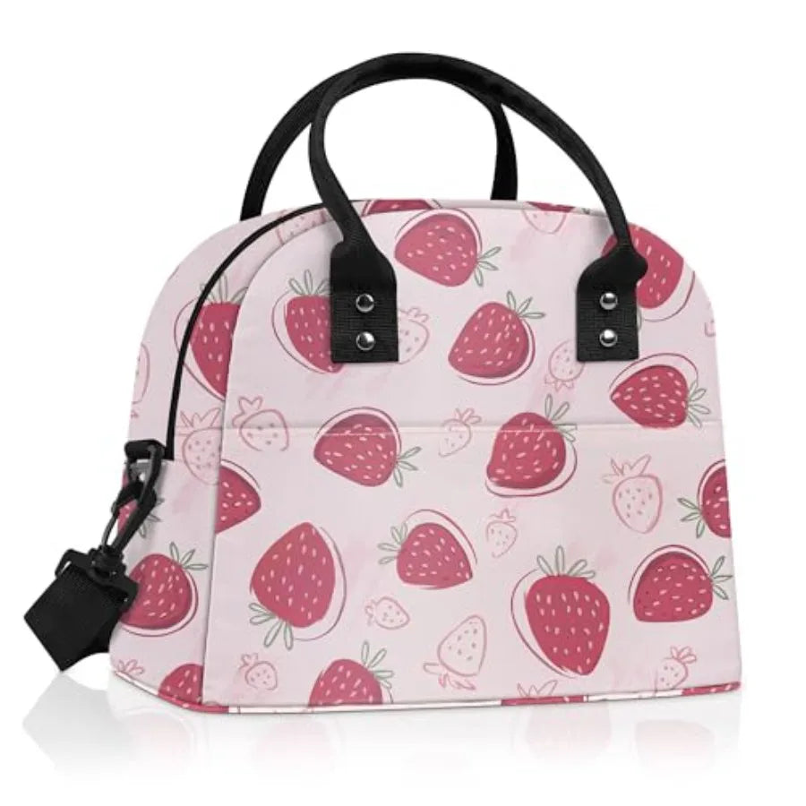 Insulated Lunch Tote Bag For Office Picnic And Camping Use