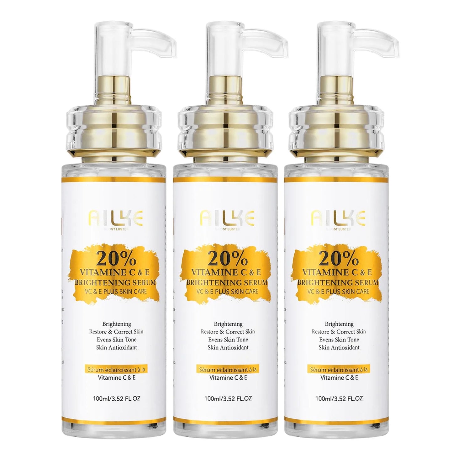 AILKE Vitamin C And E Brightening Concentrated Serum Dark Spots