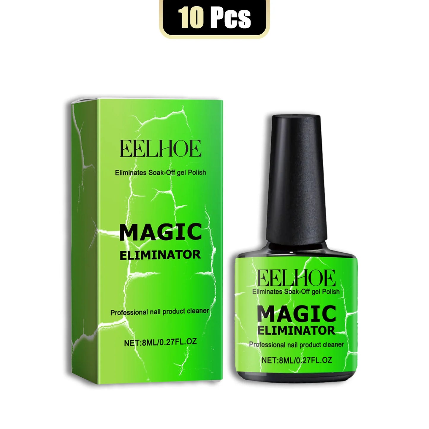 EELHOE Nail Gel Remover Soak Off Harmless Fast 3 Minutes