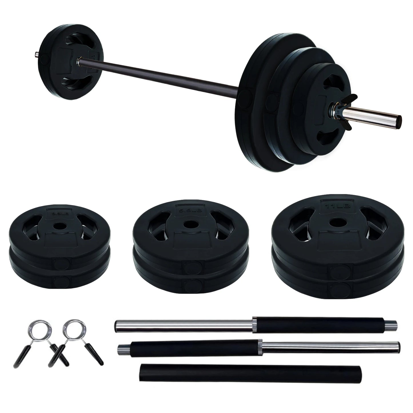 TWISTER.CK Adjustable Barbell Weight Set for Home Gym