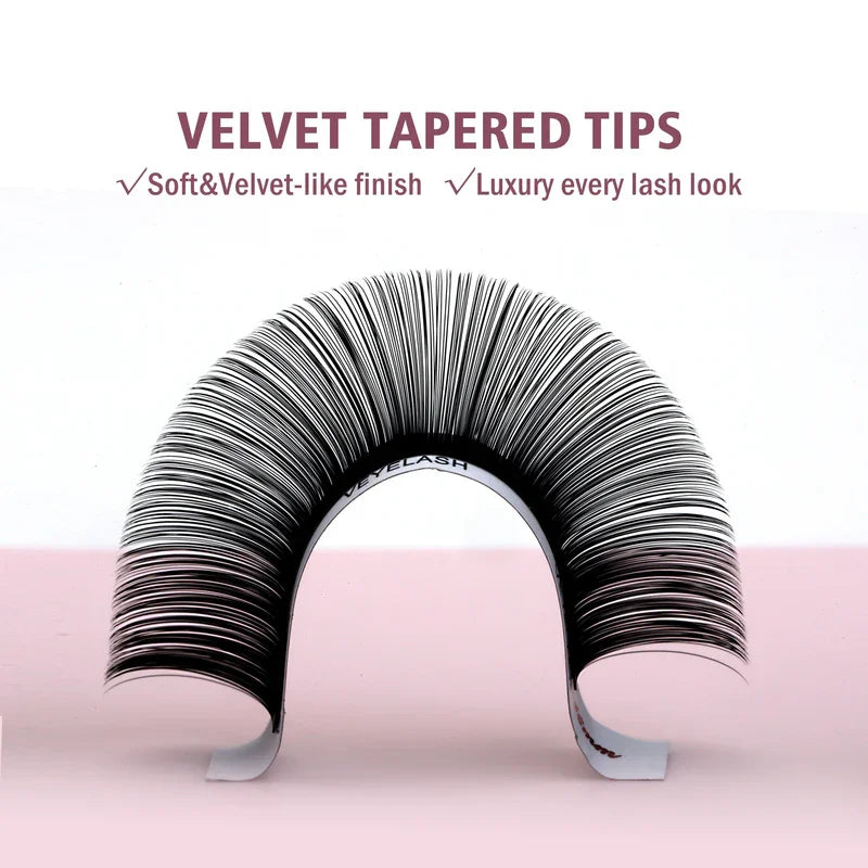 VEYESINC Cashmere Lashes Luxe  Eyelash Extensions Veyelash Faux Mink Individual Volume Soft Natural for Makeup