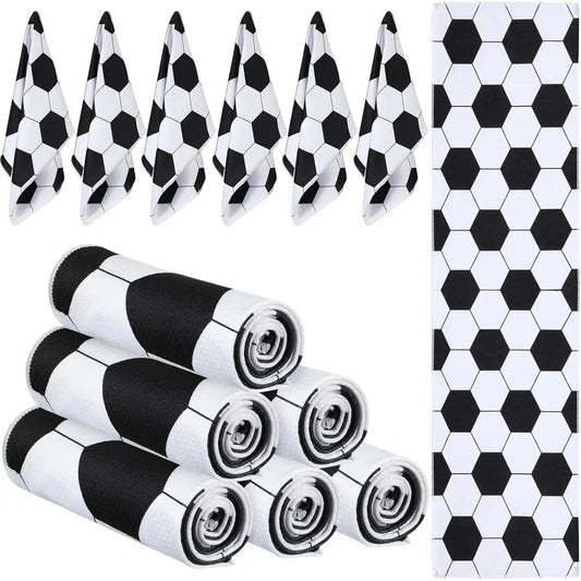 12-Pack Cooling Towels, 30 x 9 for Sports, Breathable Chill Rag, Microfiber Workout Towels for Gym & Running