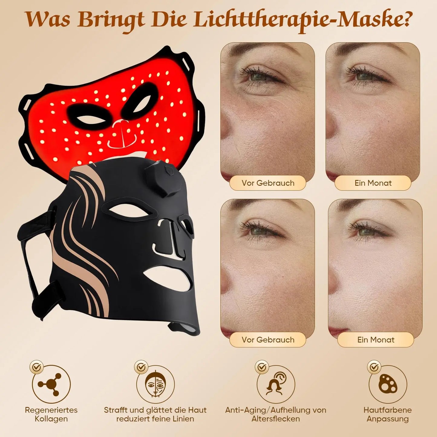 Red Blue Light LED Facial Mask 7 Colors Photon Skin Therapy Mask Anti Aging Fade Spots Remove Acne Wrinkle Reduction Brighten