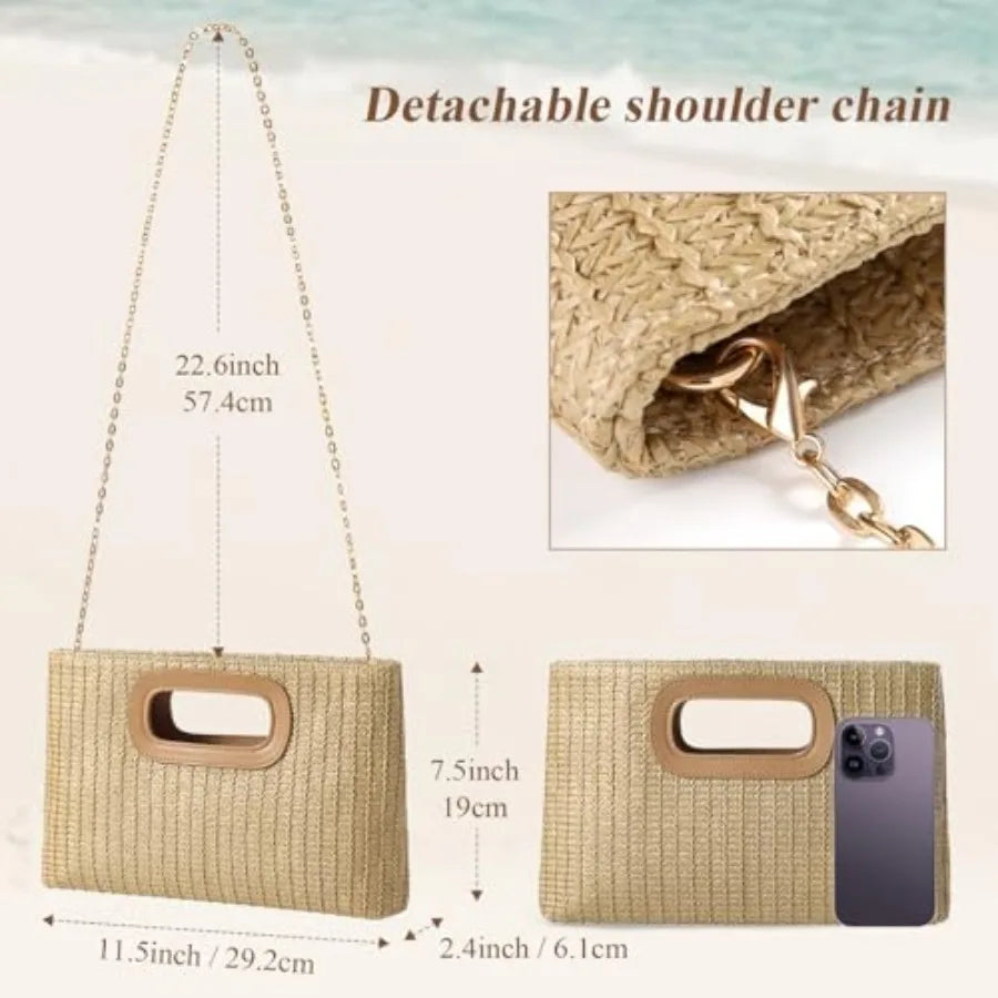 WantGor Clutch Purses For Women Formal Evening Handbag Top Handle