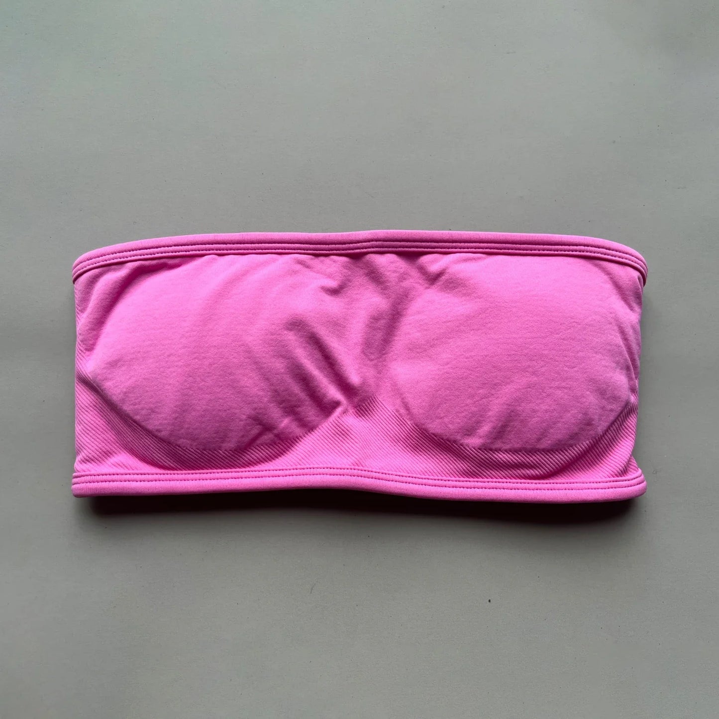 Backless Bandeau Sports Bra For Yoga And Gym Seamless Scrunch