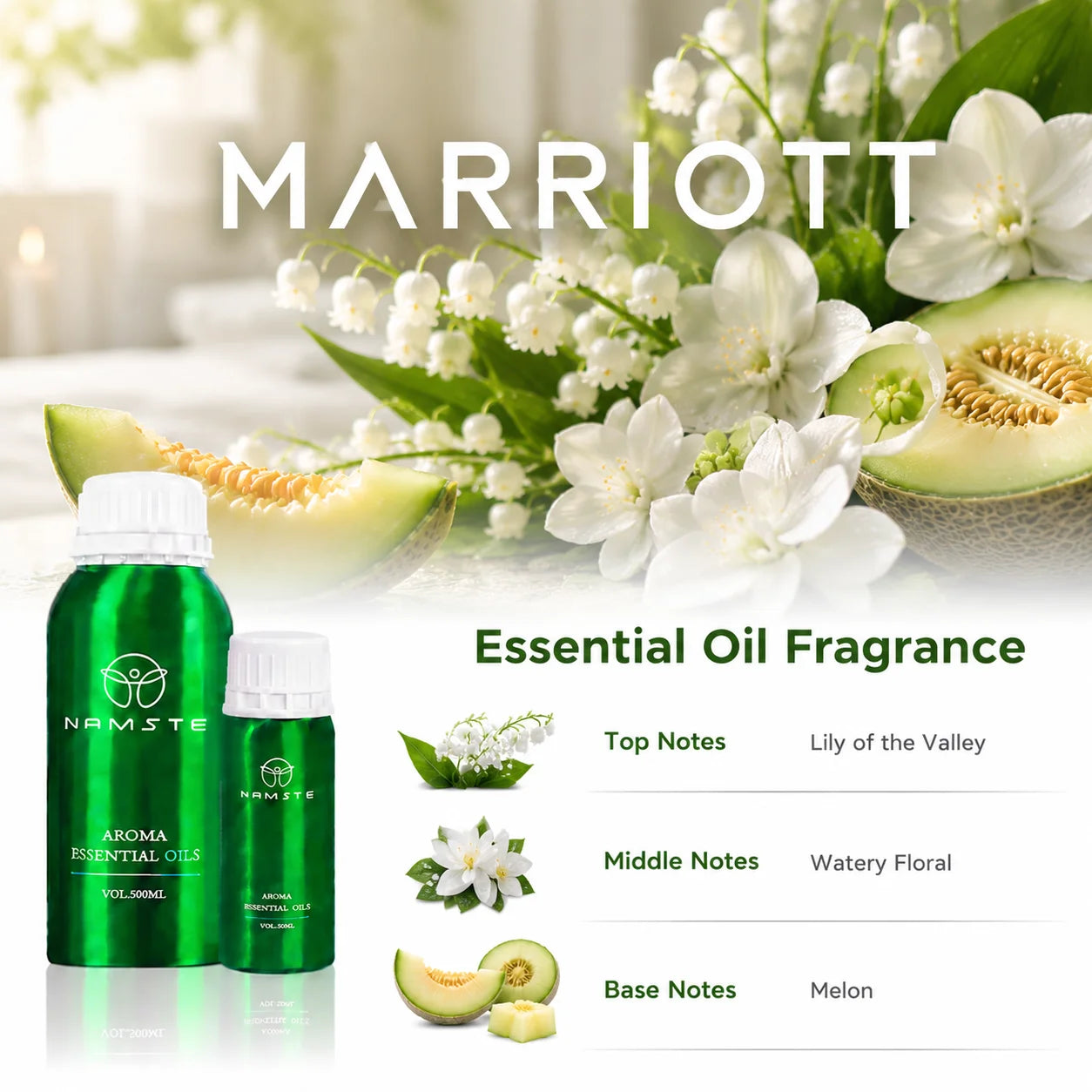 Namste Hotel Room Fragrance Essential Oil Air Freshener Diffuser