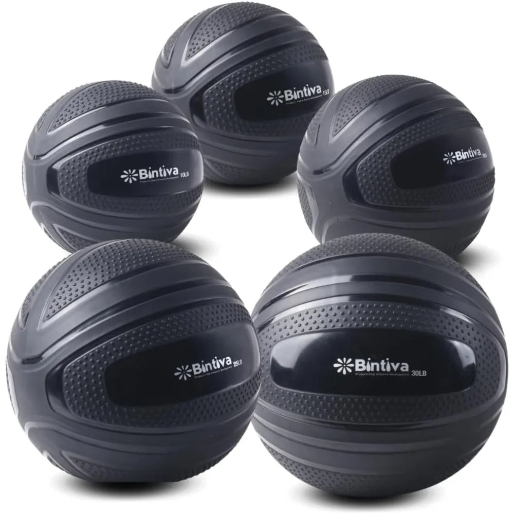 Bintiva Non Bounce Slam Ball For Strength Training And Fitness