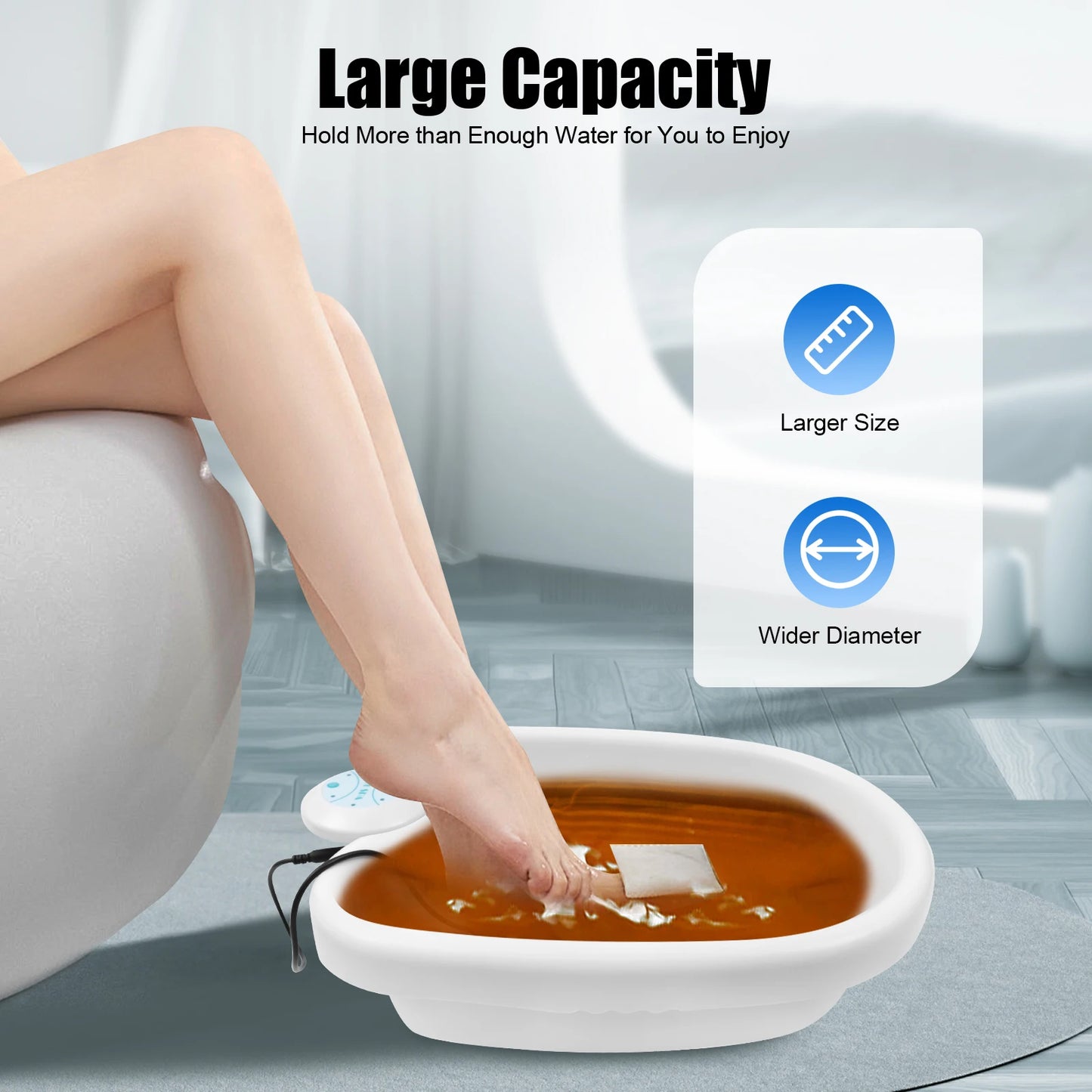 Ionic Foot Bath Detox Machine For Fatigue Relief Home Spa