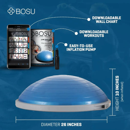 BOSU Pro Balance Trainer For Strength And Core Training