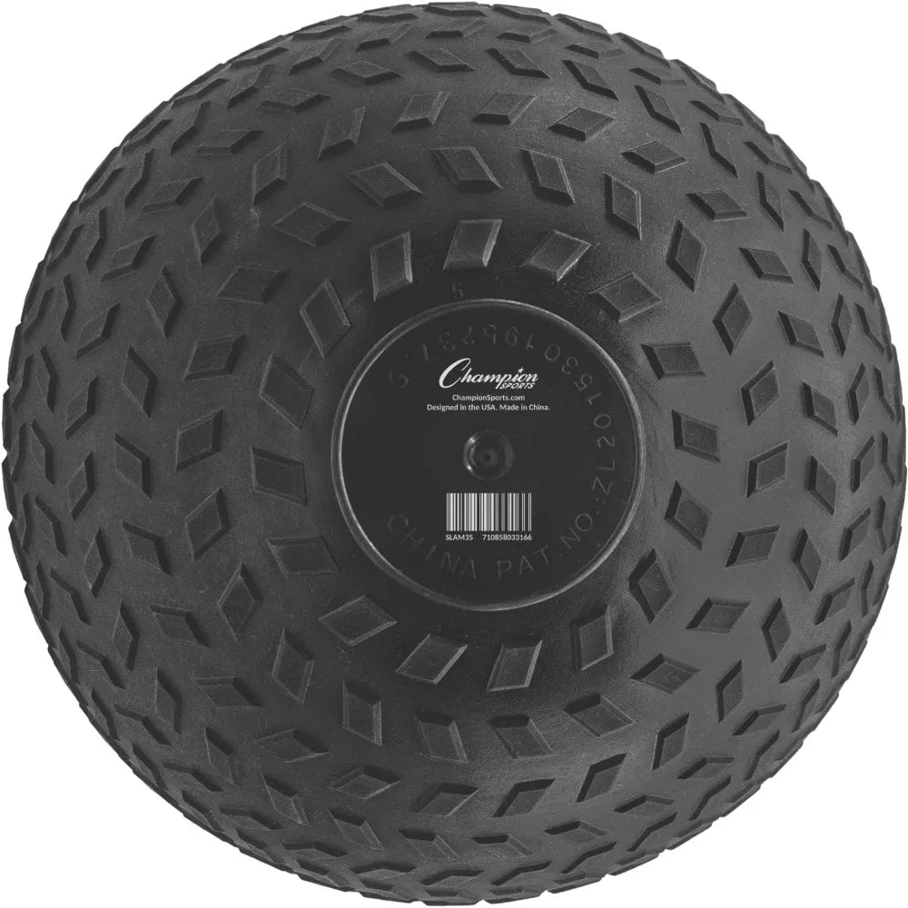 Champion Sports Slam Ball YTYIN Rubber 35 Pounds Fitness