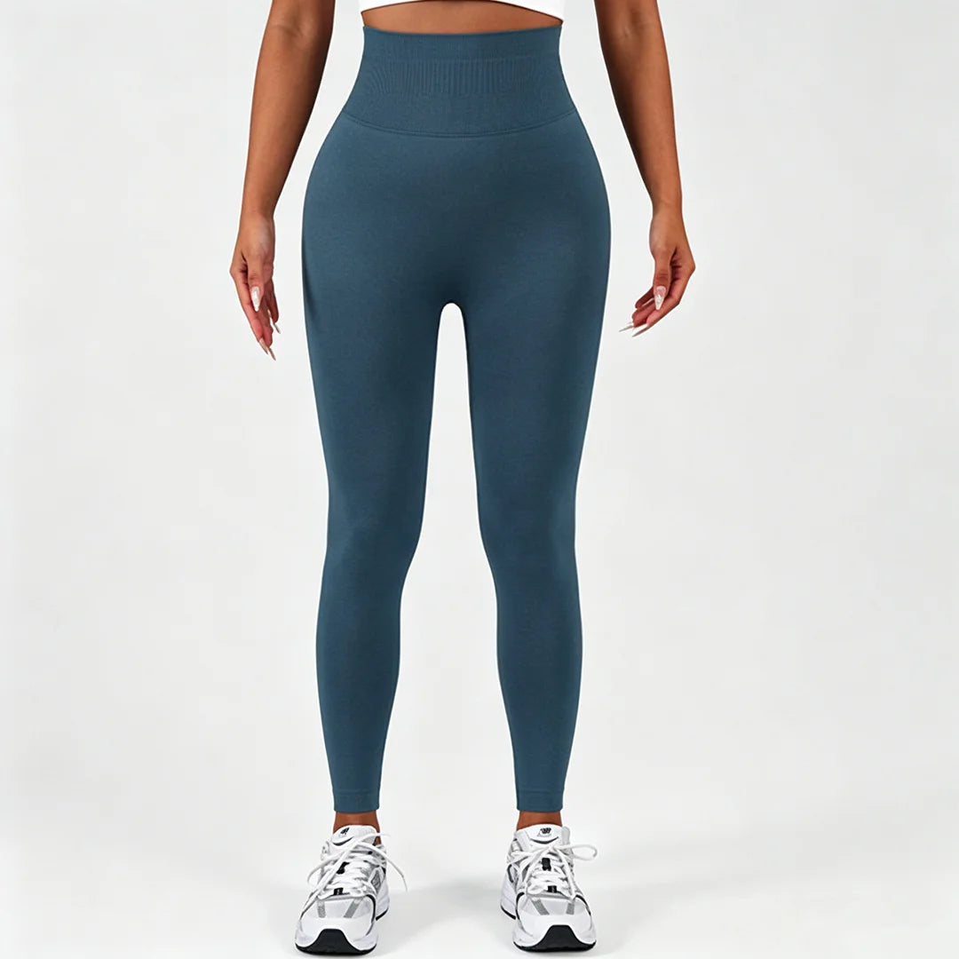 Women High Waisted Leggings Tummy Control Full Length Yoga Pants
