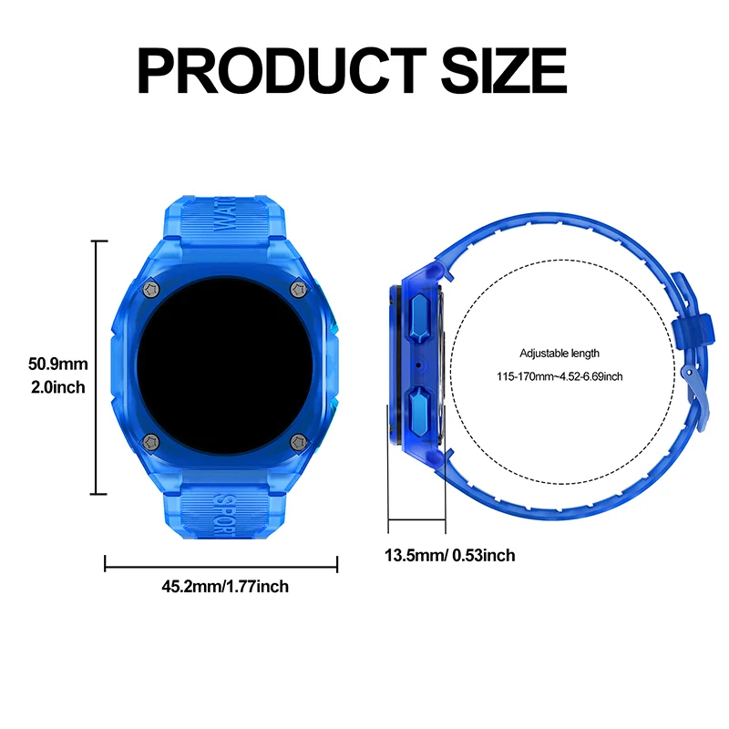 Smart Watches for Men Women Fitness Watch ,Fitness Tracker , Compass ,Heart Rate ,Sleep ,Monitor Step ,Suitable for Android & Iphone