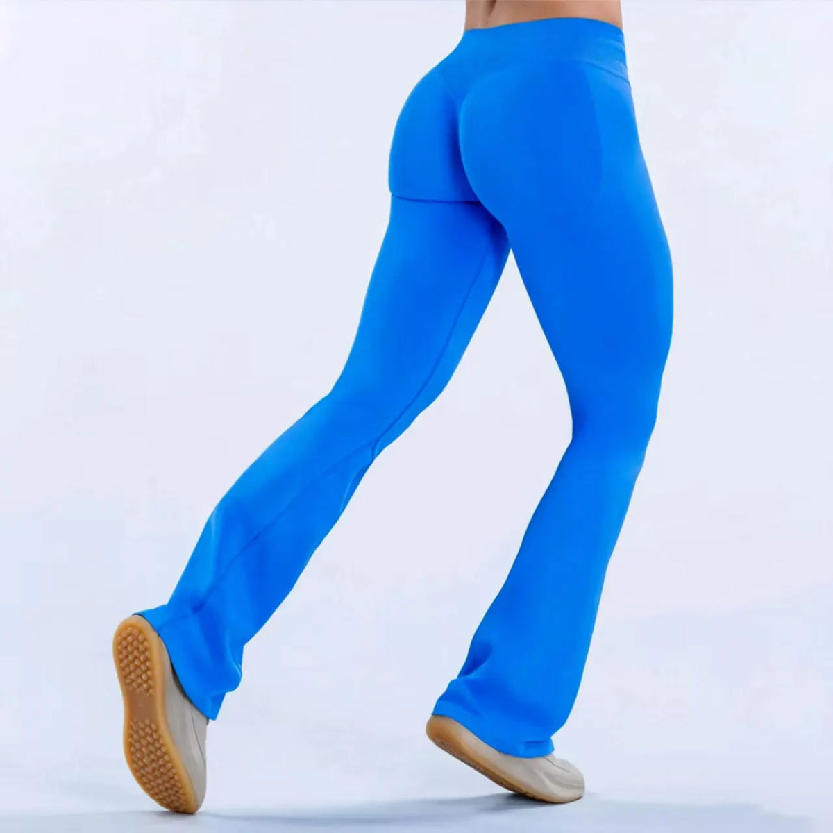 NCLAGEN Womens Seamless Flare Yoga Leggings Squat Proof Athletic Pants