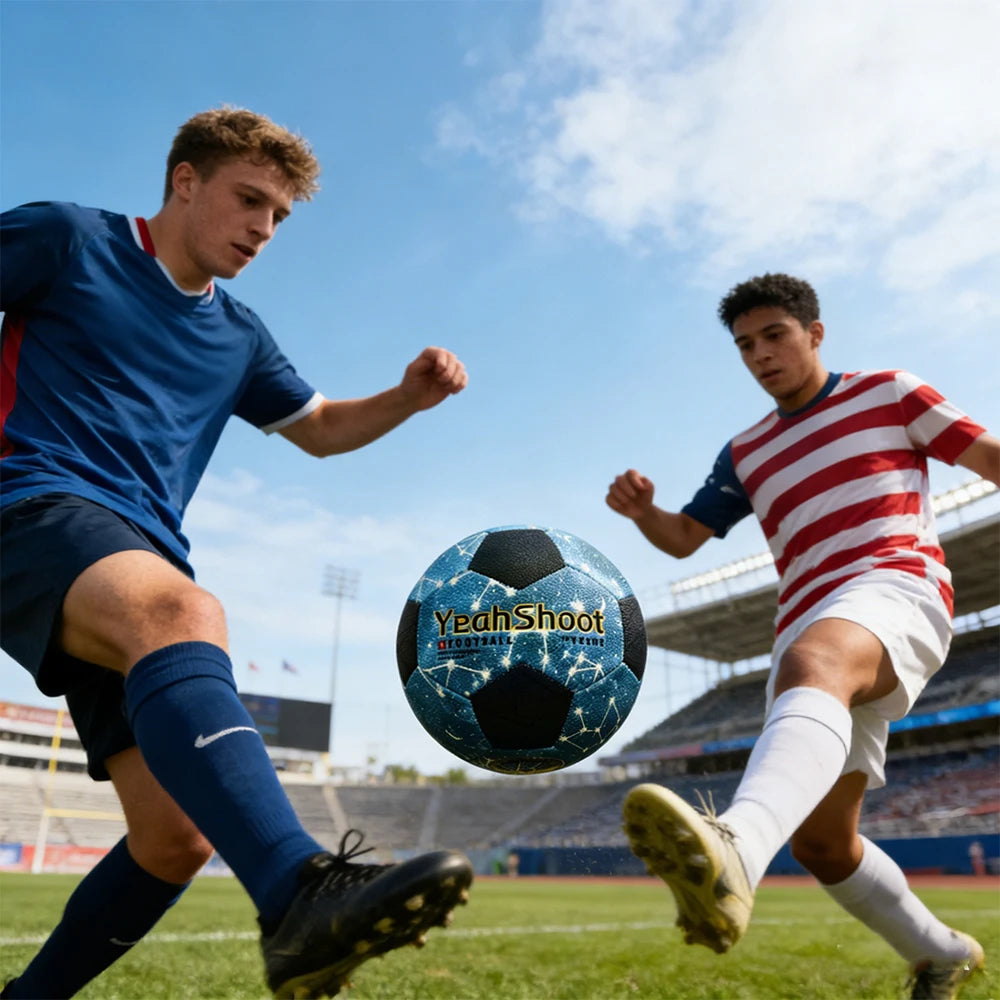 Phosphorescent Light Up Soccer Ball With Durable Pump