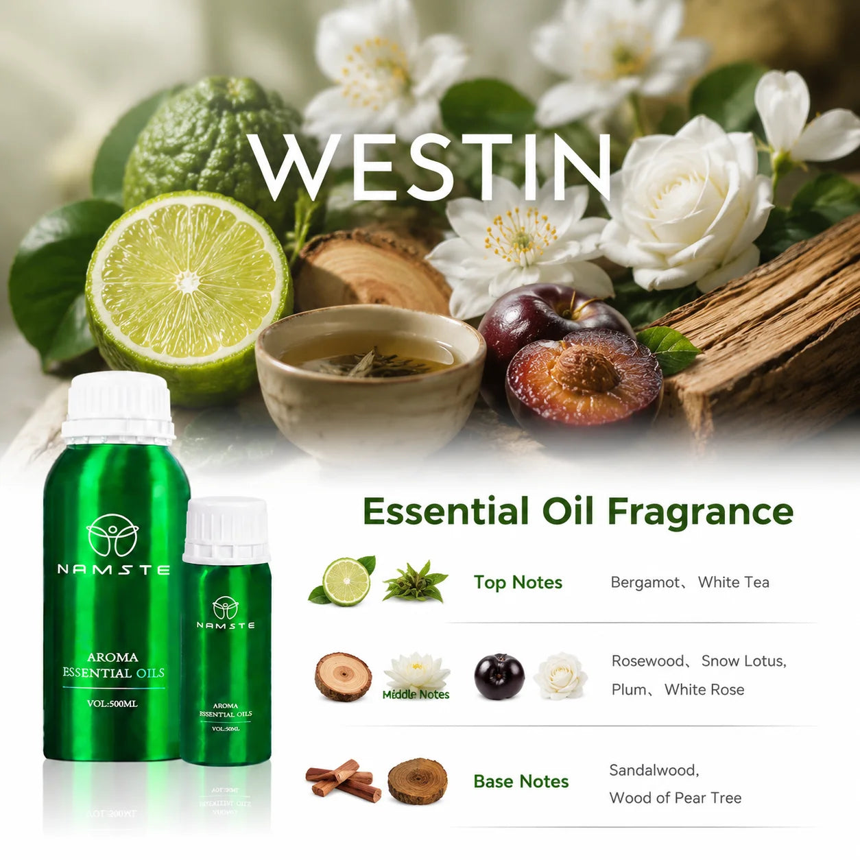 Namste Hotel Room Fragrance Essential Oil Air Freshener Diffuser