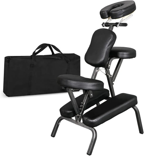 Portable Foldable Massage Chair With Thick Sponge Face Cradle