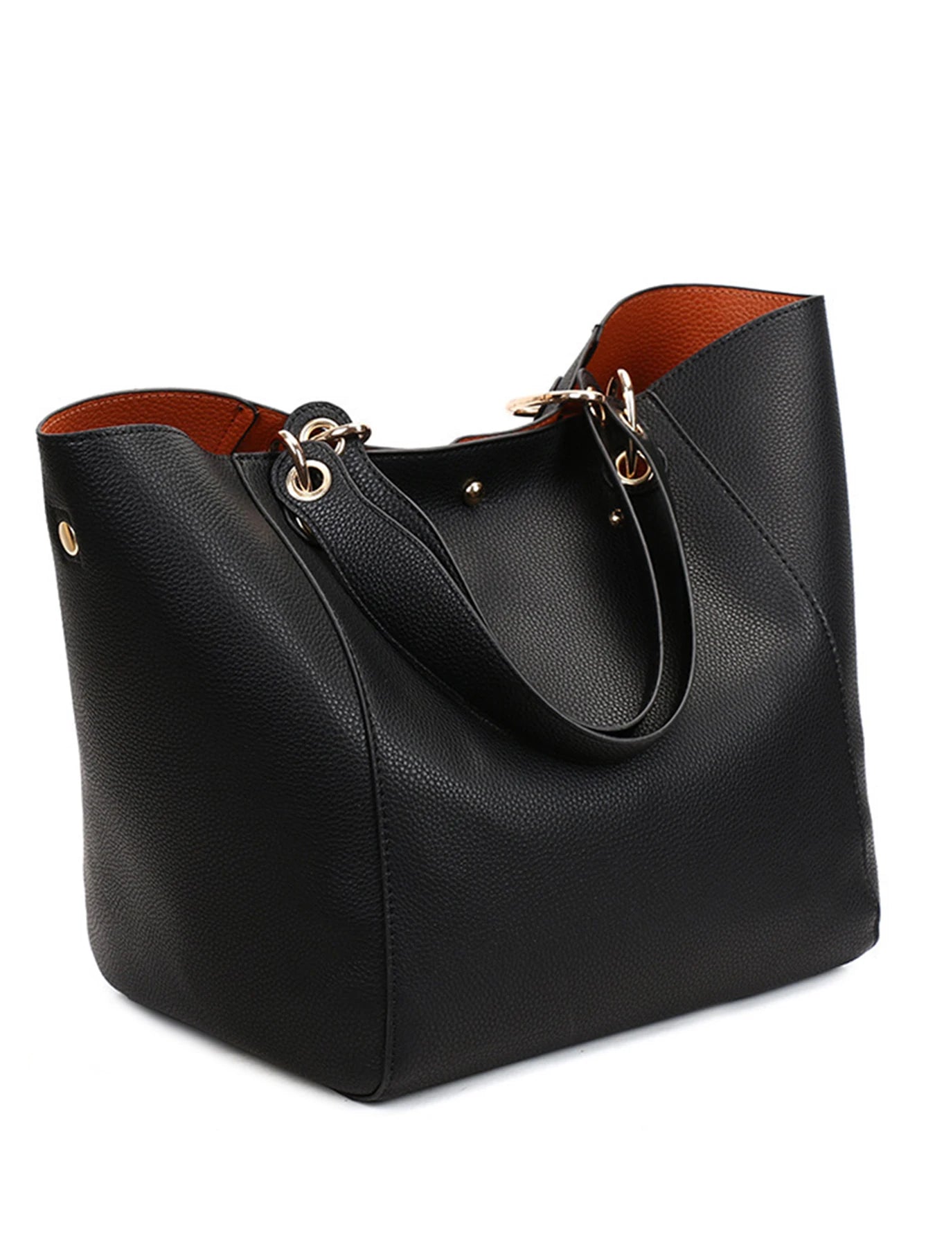Pahajim PU Leather Tote Bag Waterproof Handbag For Women