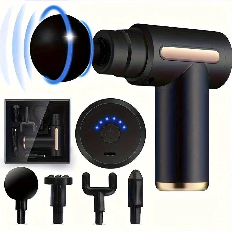 Deep Tissue Electric Massage Gun For Full Body Muscle Relaxation