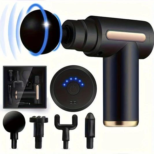 Deep Tissue Electric Massage Gun For Full Body Muscle Relaxation