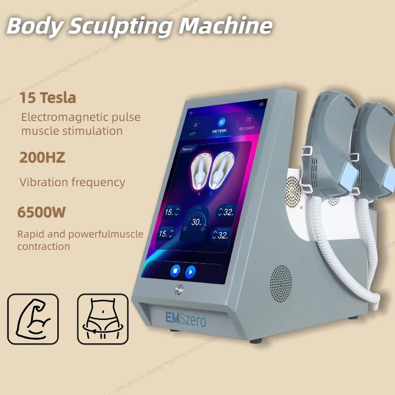 15 Tesla EMSzero EMS Body Sculpt Machine Fat Removal Body Slimmer Muscle Building Butt Lifting Sculpting Device for Home Spa
