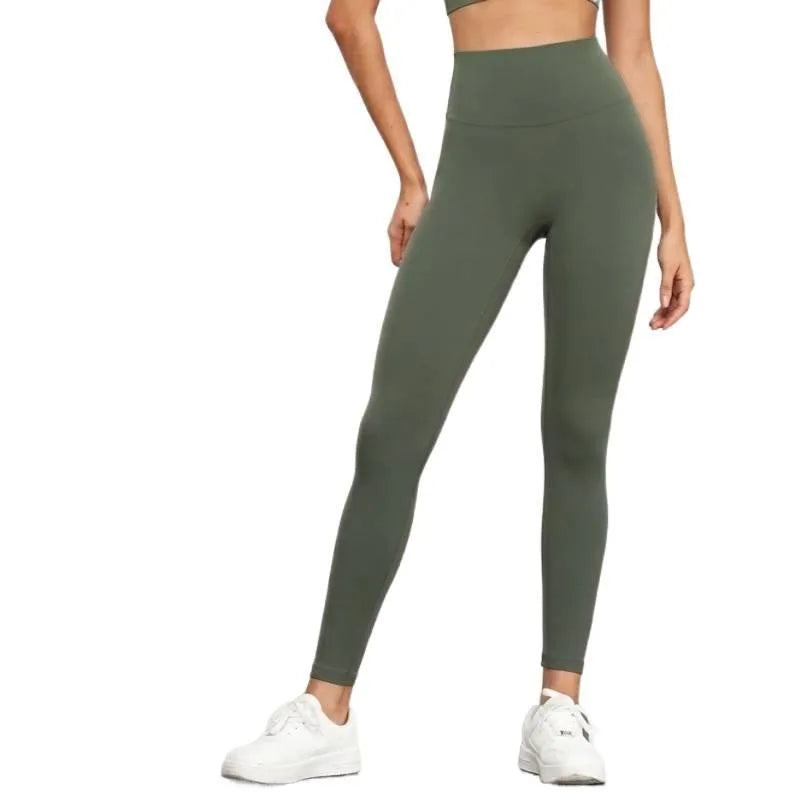 Women's High Waist Gym Leggings Breathable Quick Dry Yoga Pants