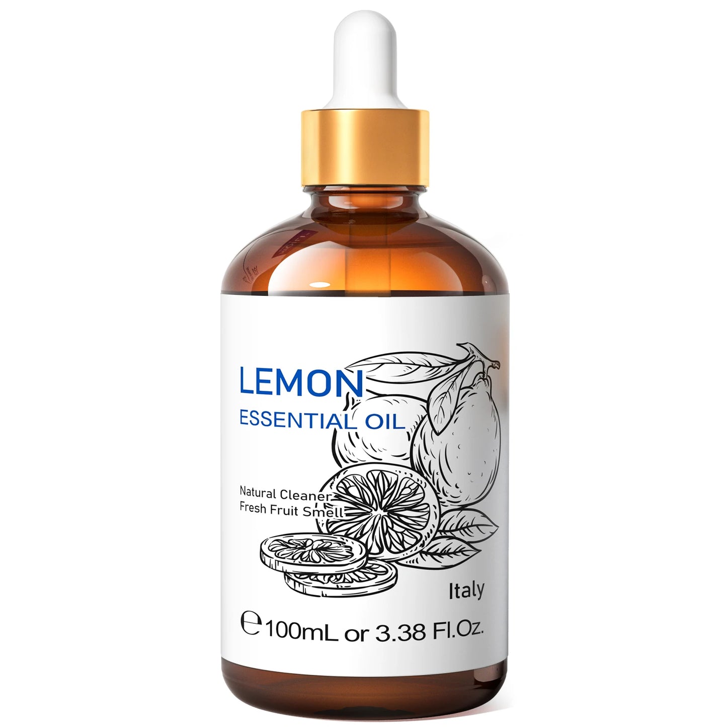 100ML Tangerine Essential Oils, HIQILI  Undiluted Premium Citrus Oil for Cleaning Spray, Air Freshener, Diffuser, Massage, Soaps