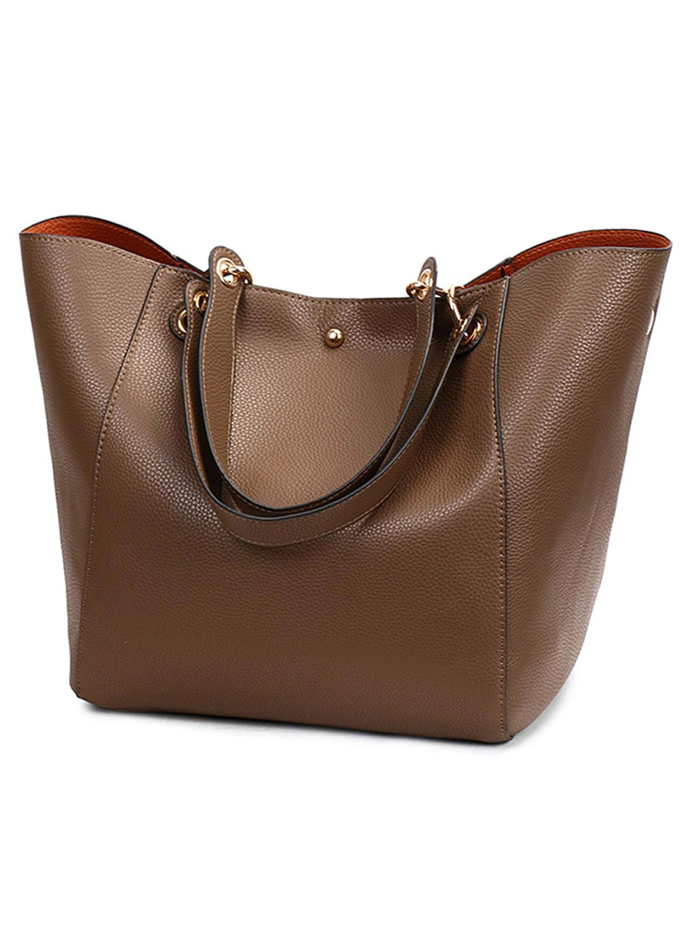 Pahajim PU Leather Tote Bag Waterproof Handbag For Women