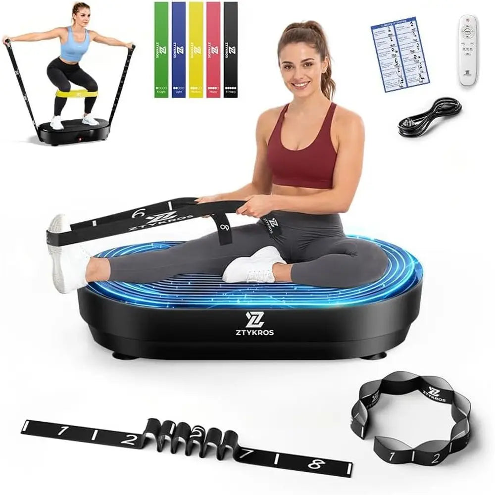 Full-Body Vibration Workout Plate with 99 Speeds and 660 LB Capacity for Enhanced Fitness and Weight Loss
