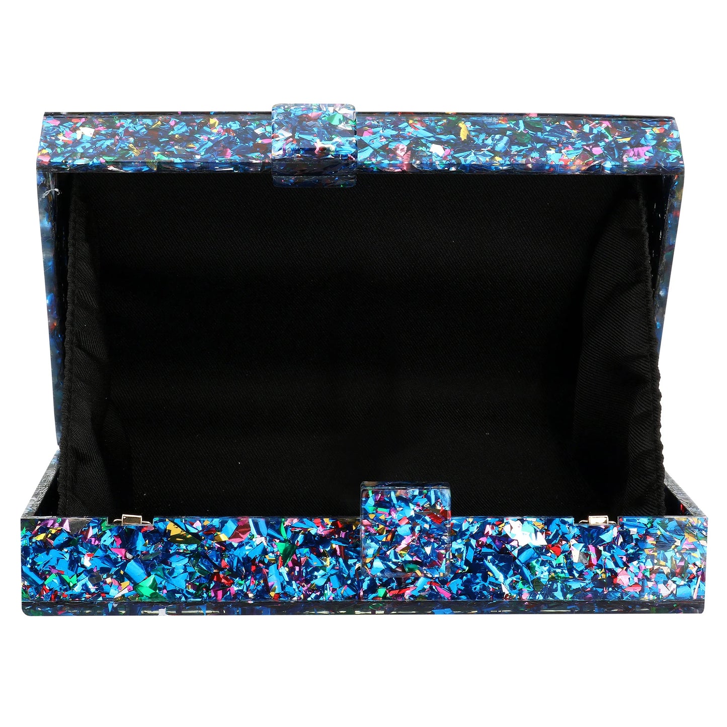 Acrylic Luxury Wedding Chain Handbag Box Clutch For Women