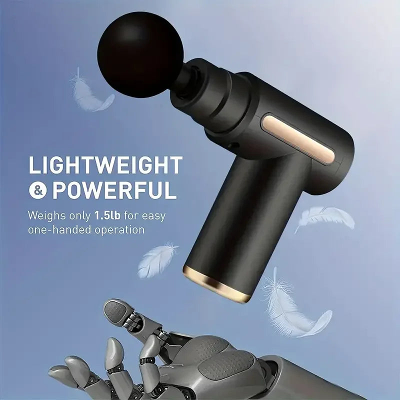 Deep Tissue Electric Massage Gun For Full Body Muscle Relaxation