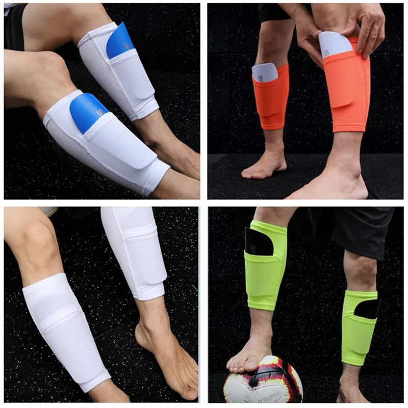 Soccer Shin Guards Protectors for Adults and Kids Football Gear