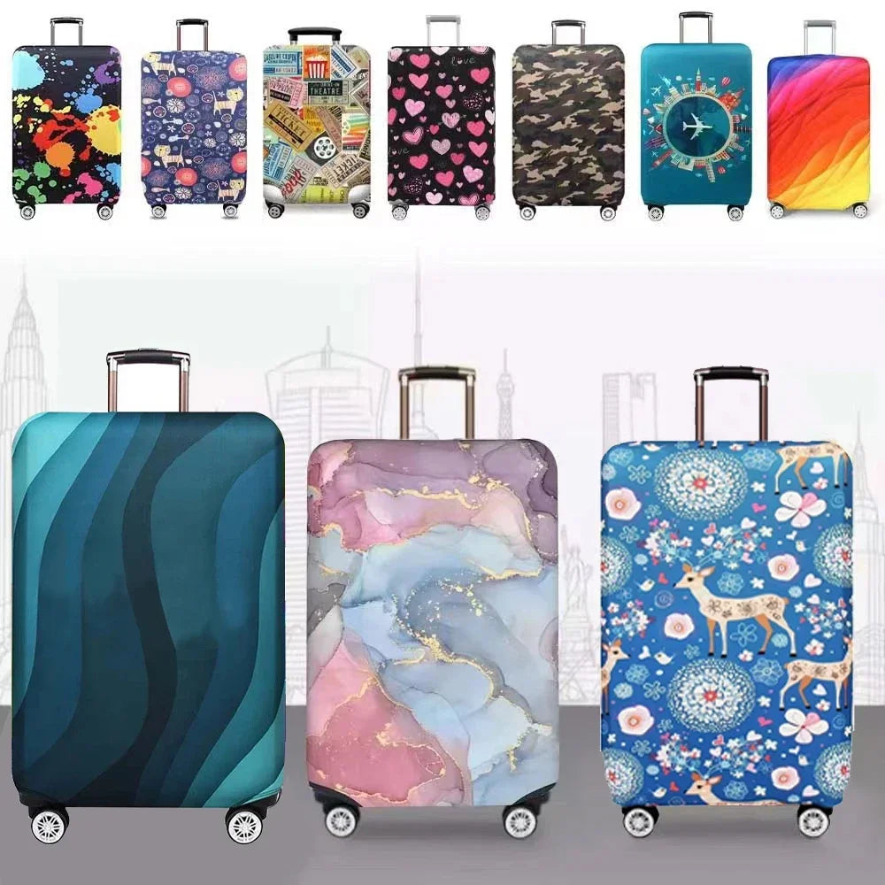 Luggage Cover Protector Stretch Dust Covers For Travel