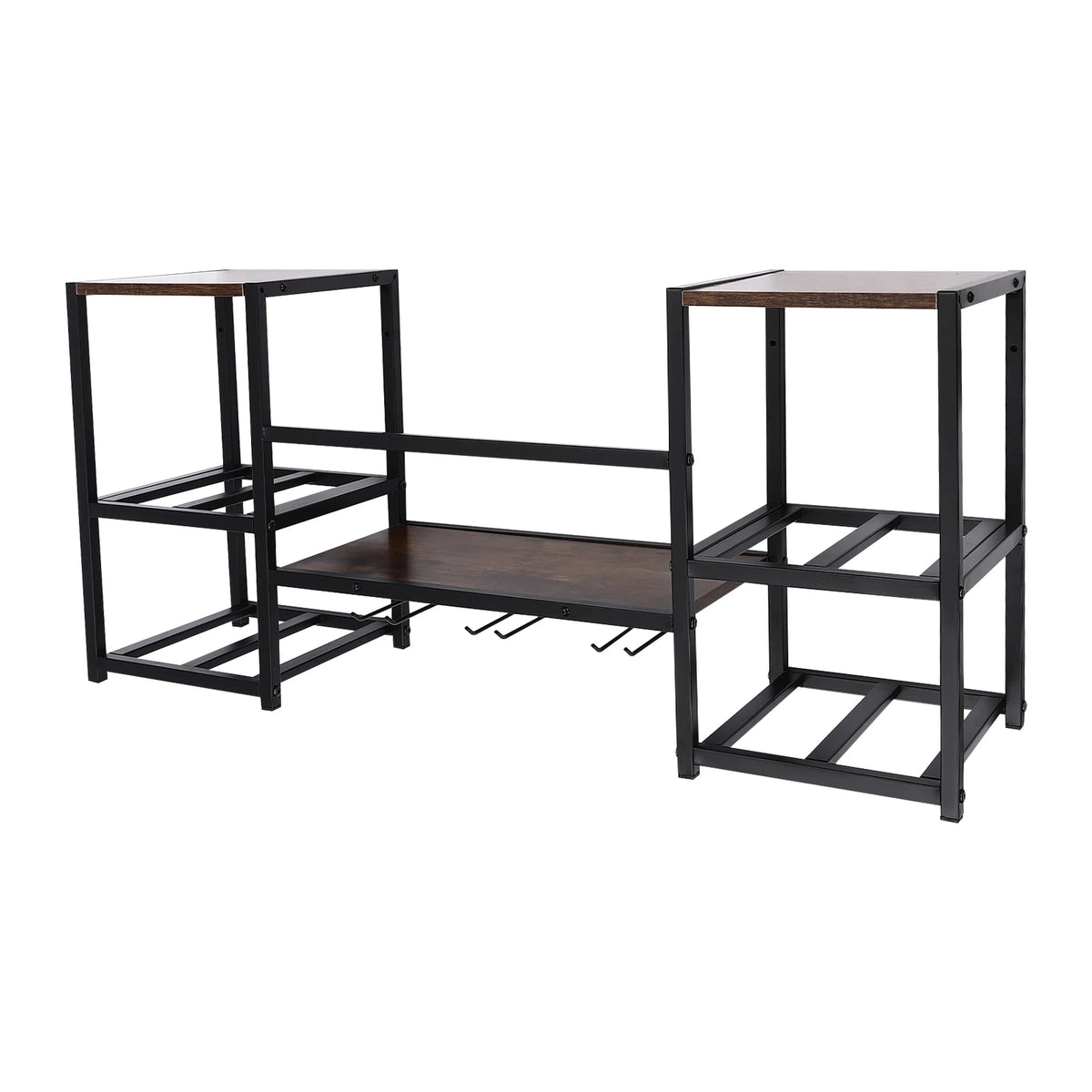 Wall Mounted Wine Rack  Wine Storage Display Rack for Home Bar Dining Room Kitchen