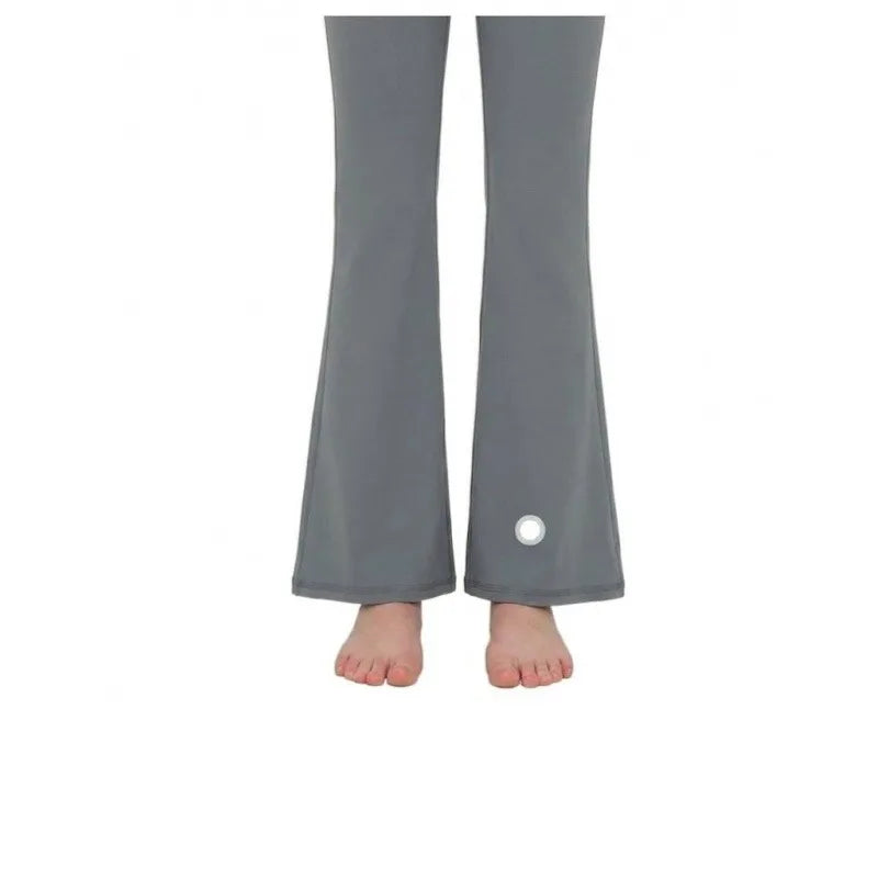 Flared Leggings Women's High Waist Yoga Pants Breathable Quick Dry