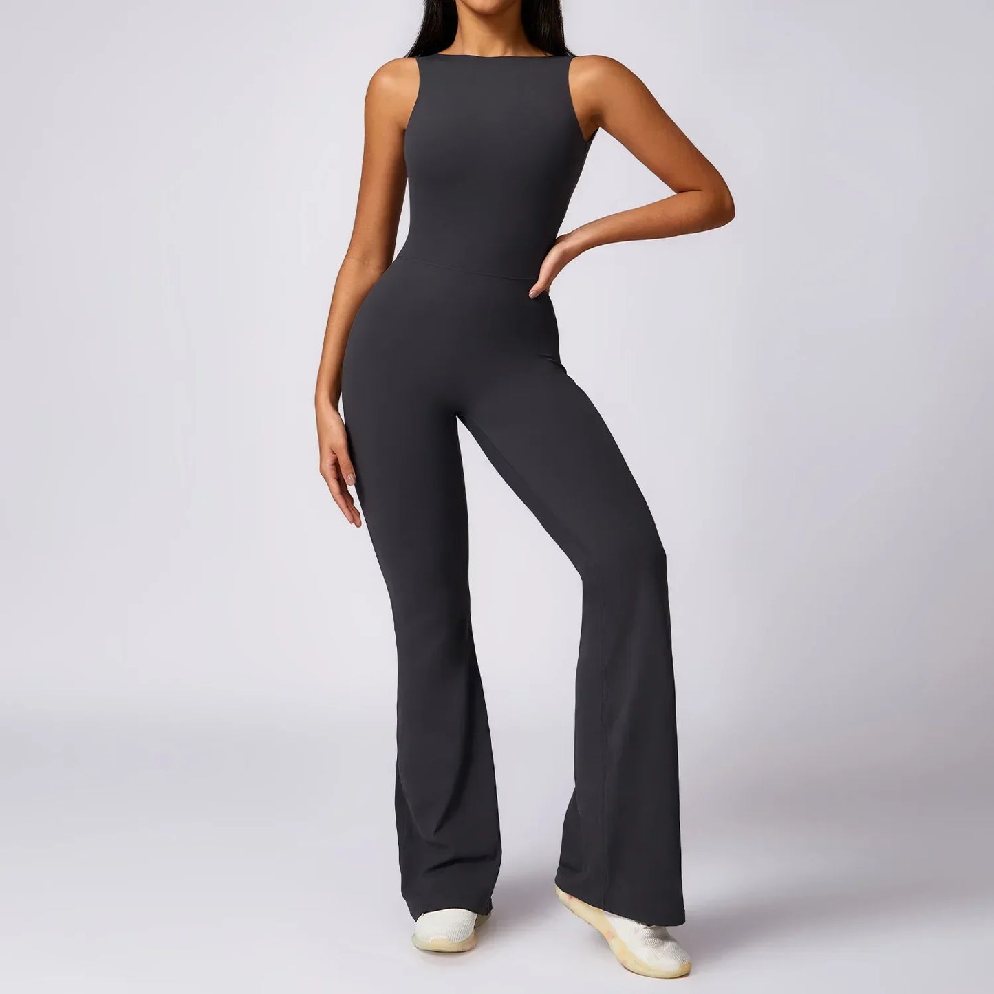 New Gym Sportswear Solid Seamless Women Training Yoga Jumpsuit Push Up One Piece Fitness Rompers Lady Workout Legging Bodysuits