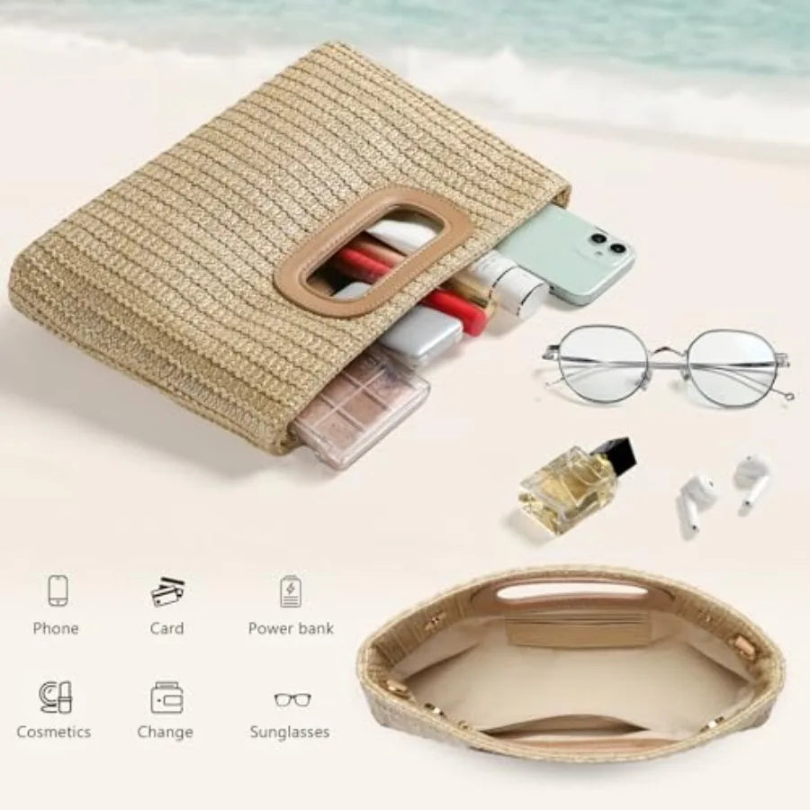 WantGor Clutch Purses For Women Formal Evening Handbag Top Handle