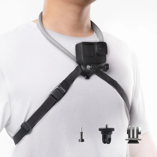 PGYTECH Caplock Neck Hold Chest Mount For GoPro And Insta360