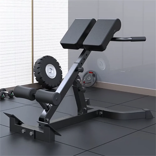 Folding Roman Chair Hyperextension Bench Portable Core Training