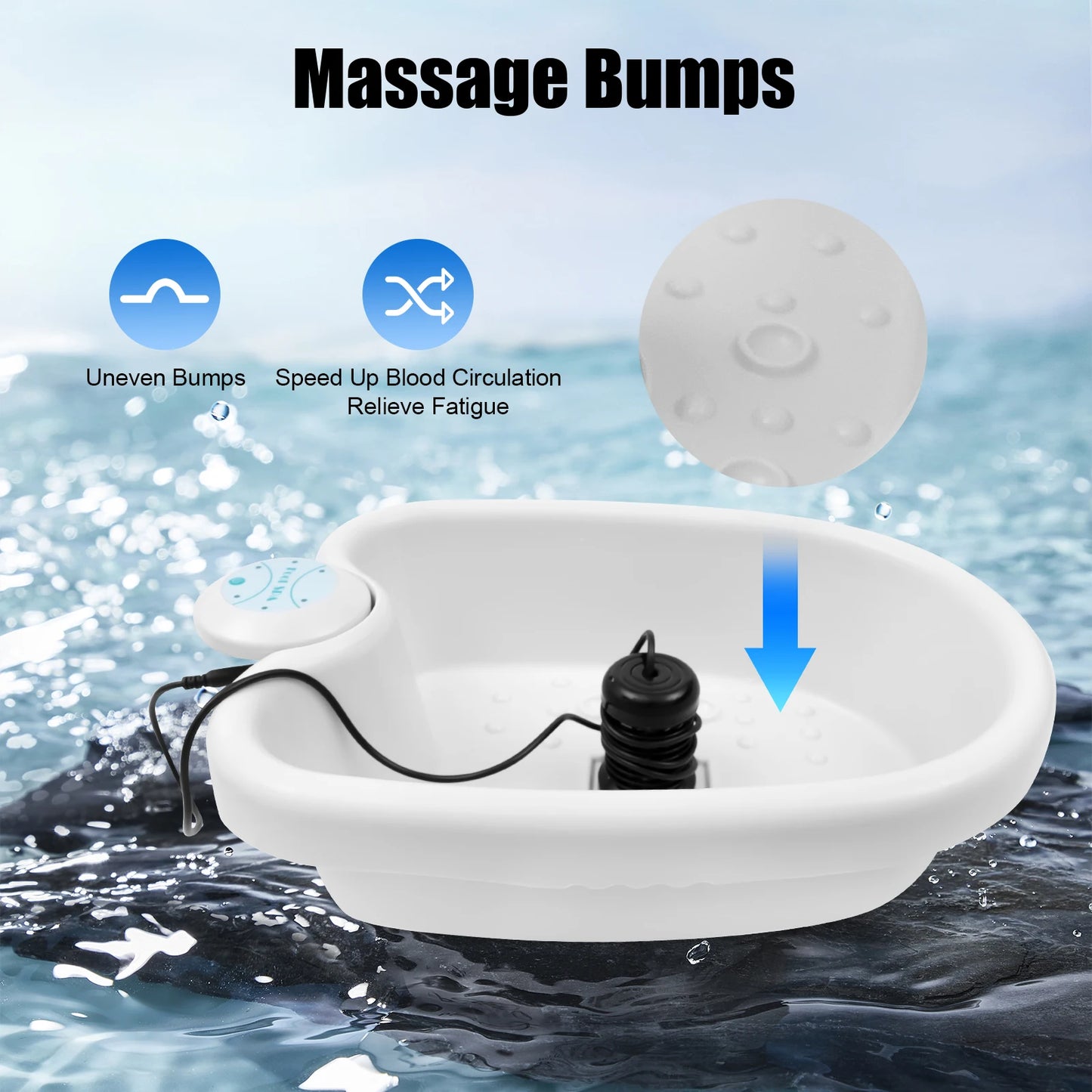 Ionic Foot Bath Detox Machine For Fatigue Relief Home Spa